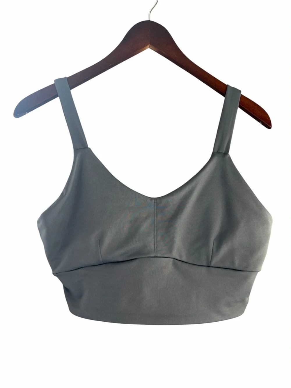 Lululemon V-Neck Longline Sports Bra - Picture 2 of 3